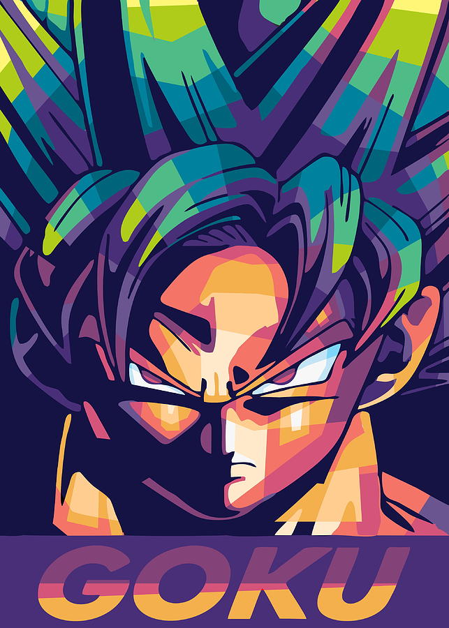 Goku Digital Art by Dhimas X | Pixels