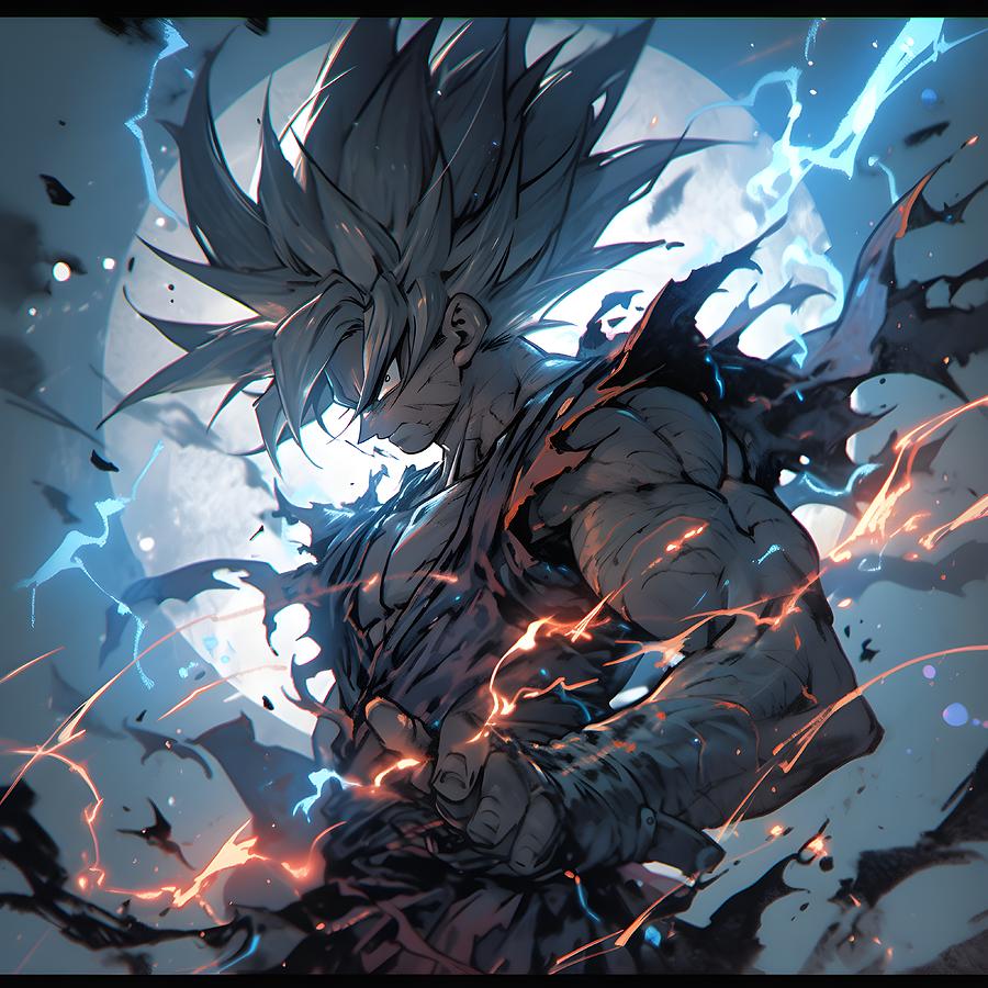 Goku Ultra Instinct #1 Digital Art by Creationistlife - Fine Art America