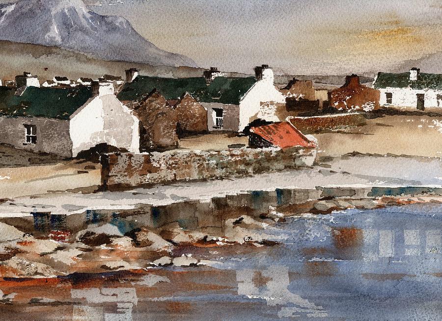 Gola Island, Donegal #1 Painting by Val Byrne