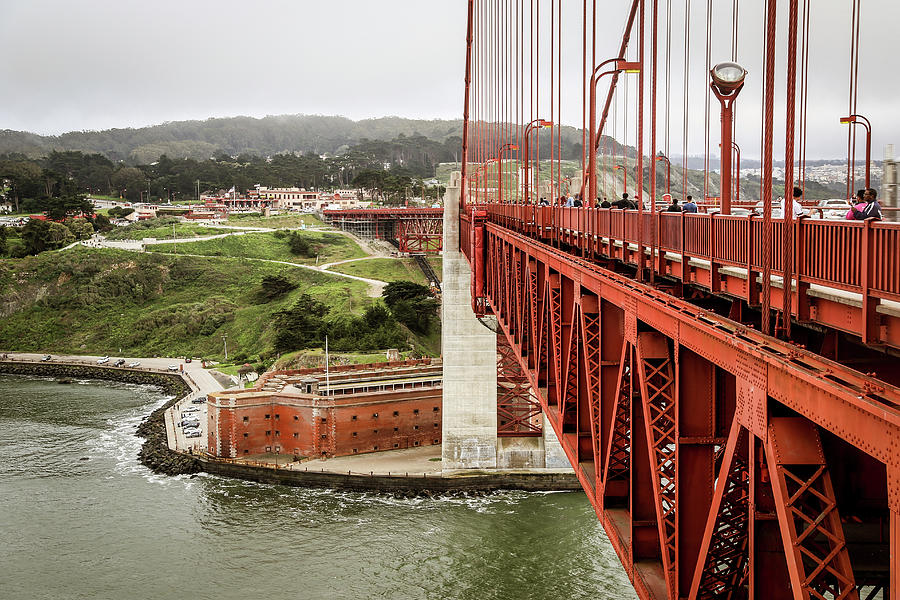 Golden Gate  #1 Photograph by Alberto Zanoni