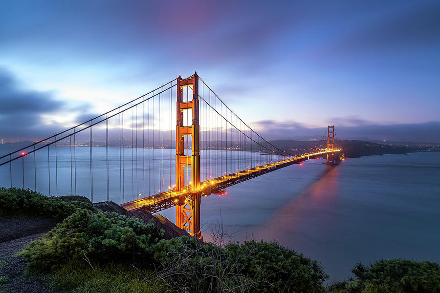 Golden Gate Bridge Photograph by Paedii Luchs - Fine Art America