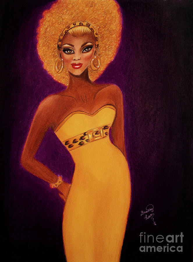 Golden Girl #1 Painting by Dorothy Lee