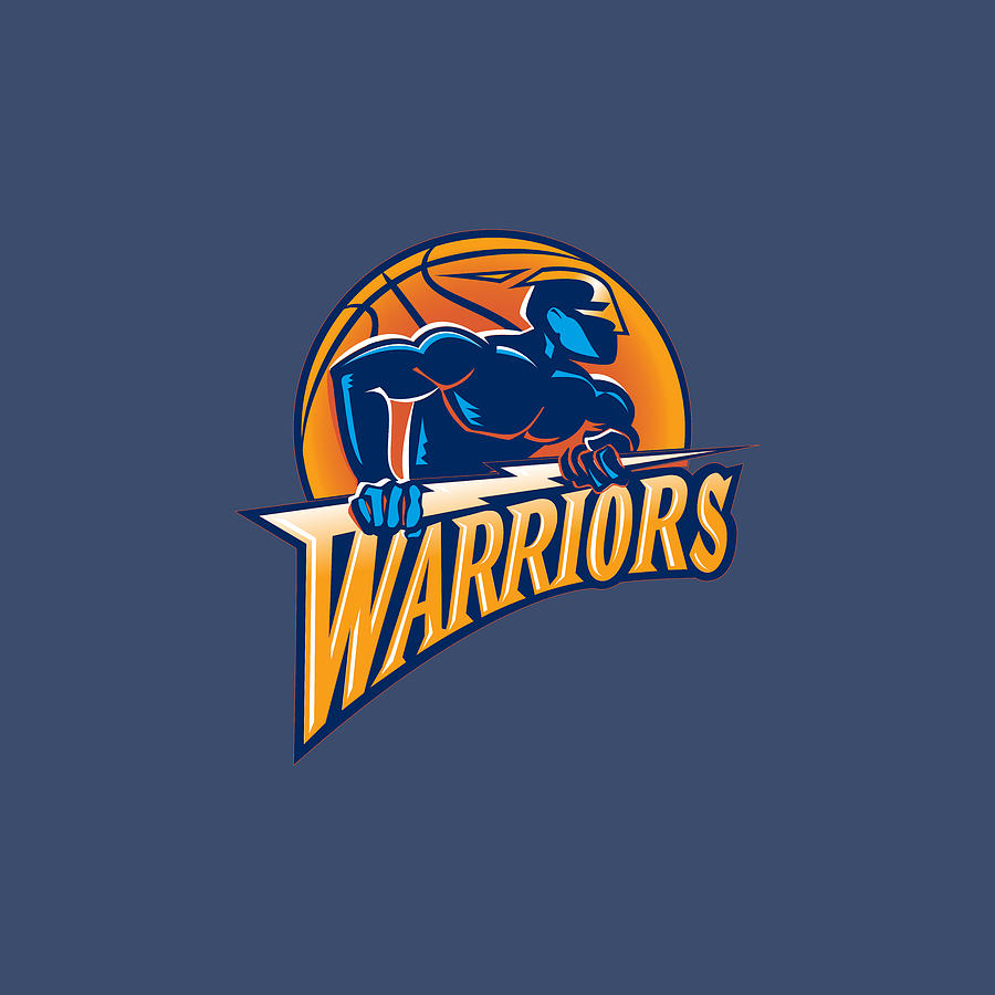 Golden State Warriors Basketball Team Logo Digital Art by Jones DVM  Nathaniel - Fine Art America