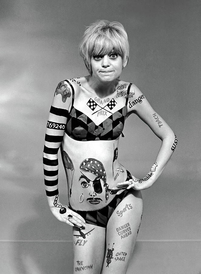 GOLDIE HAWN in LAUGH-IN -1967-, directed by MARK WARREN. #1 Photograph by Album