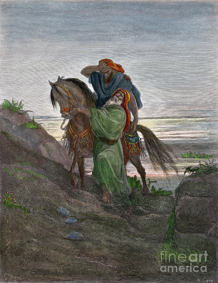  Good Samaritan #1 Photograph by Gustave Dore