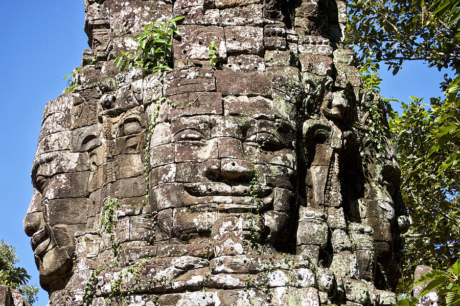 Gopura Face Tower, Banteay Kdei #1 Photograph by Photography by Jeremy Villasis. Philippines.
