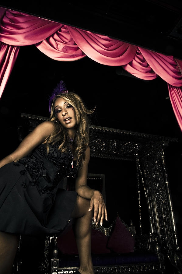 Gorgeous Cabaret Girl #1 Photograph by Pixalot