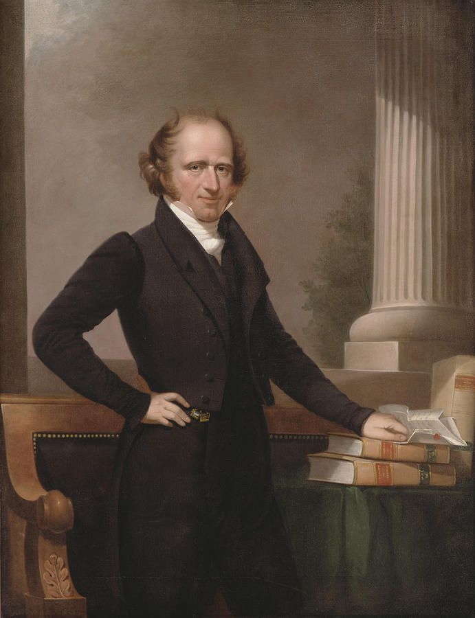 Governor Martin Van Buren #1 Painting by Ezra Ames - Fine Art America