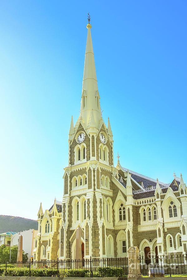 Graaff Reinet Gothic Church #1 Digital Art by Benny Marty