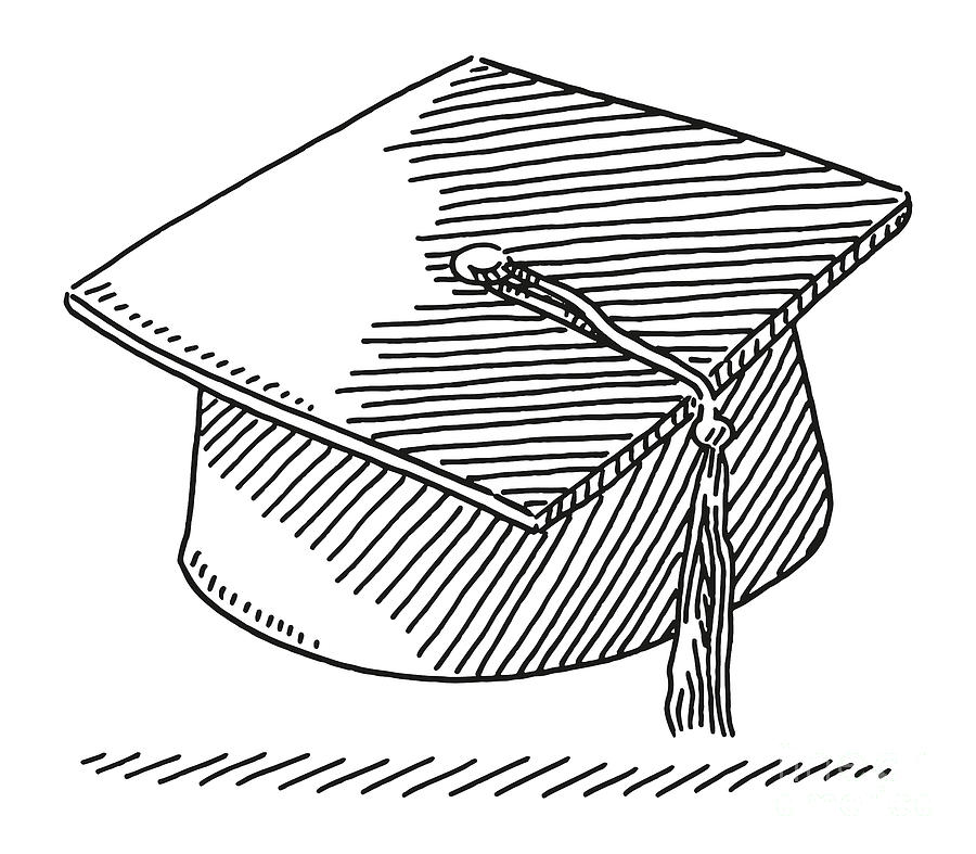 How to Draw a Graduation Cap: 2 Easy Drawing Tutorials