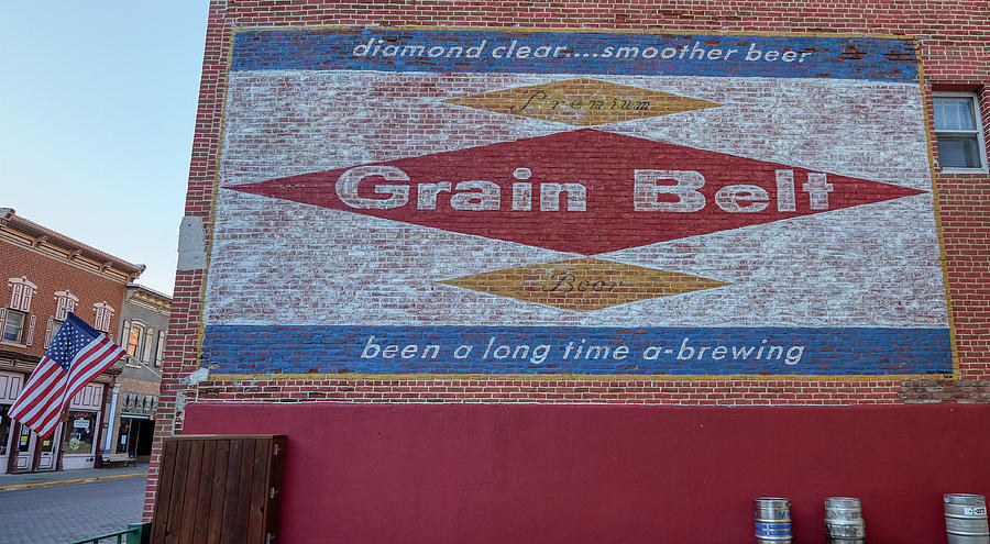 Grain belt Beer Sign #1 Photograph by Paul Freidlund