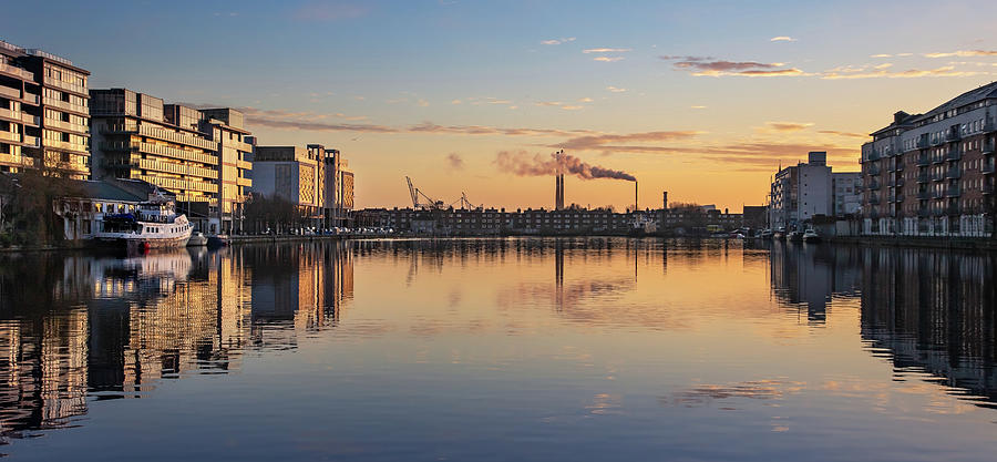 Dublin Photograph - Grand Canal Dock at Dawn - Dublin by Barry O Carroll Dublin Photograph - Grand Canal Dock at Dawn - Dublin by Barry O Carroll