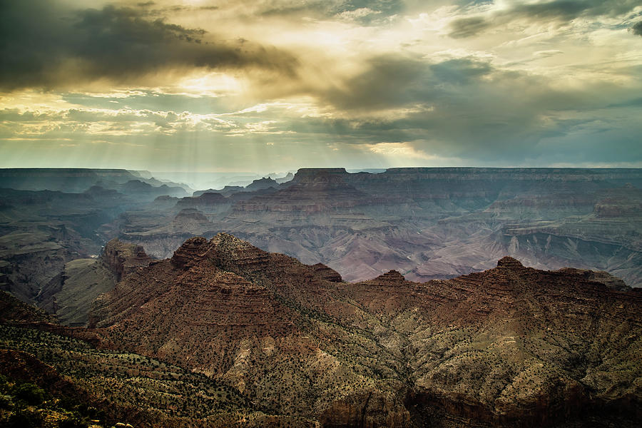 Grand Canyon Desert view 6 Photograph by Mati Krimerman