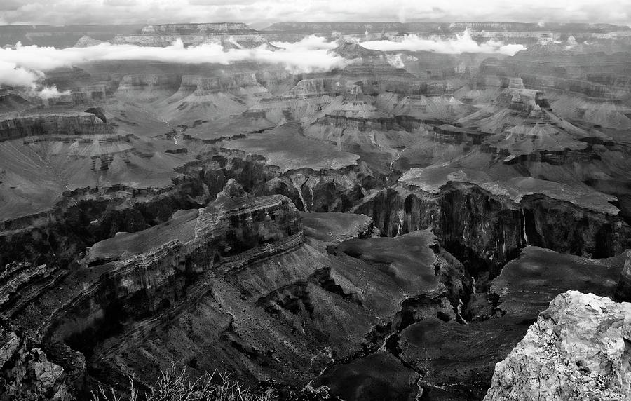 Grand Canyon National Park BW #1 Photograph by Bob Pardue