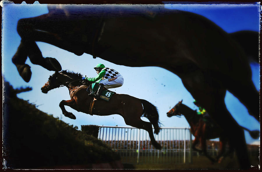 Grand National - An Alternative View #1 Photograph by Alex Livesey