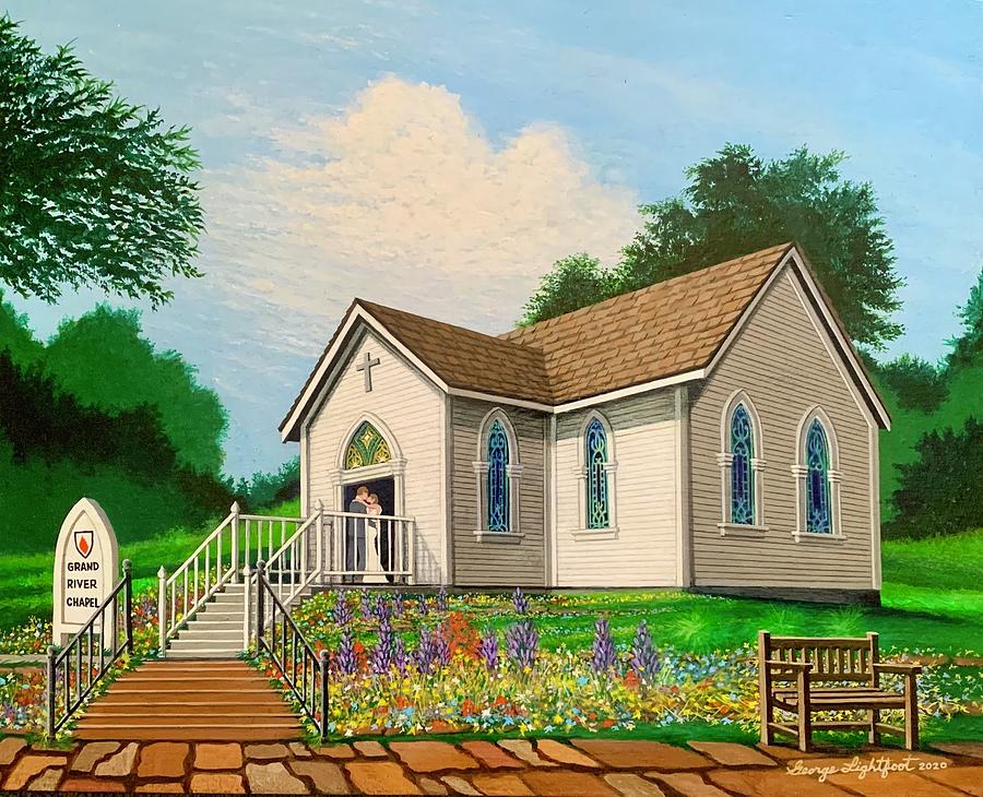 Grand River Chapel #1 Painting by George Lightfoot