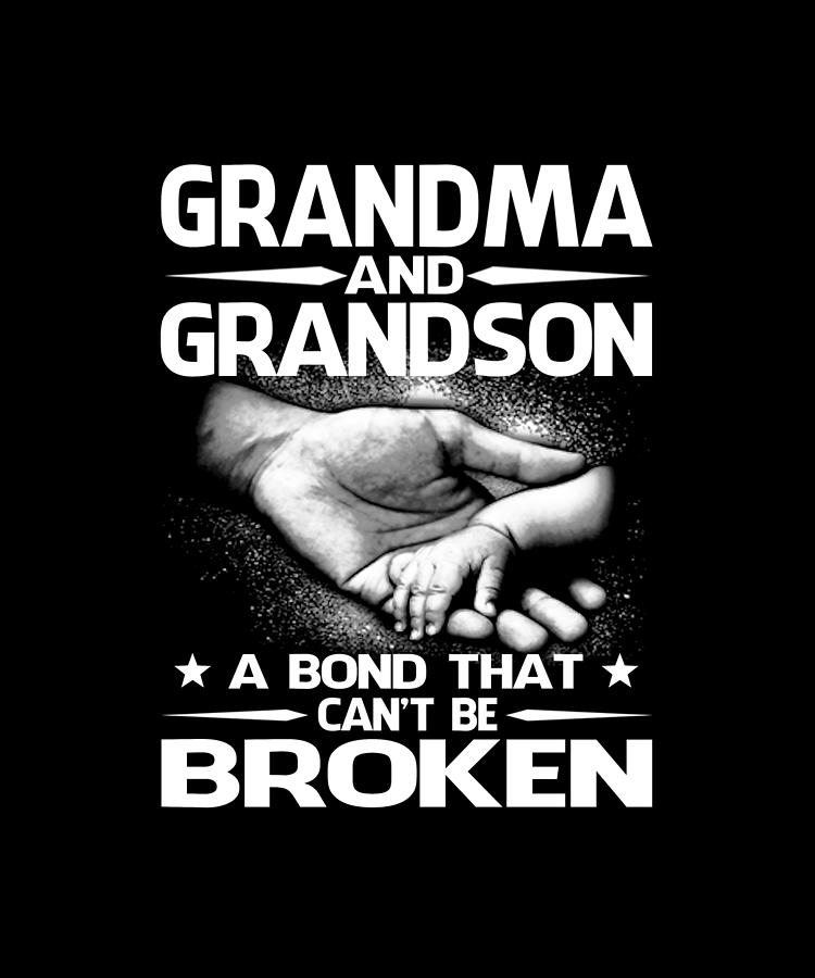 Grandma and Grandson A Bond That Can't Be Broken Drawing by DHBubble ...