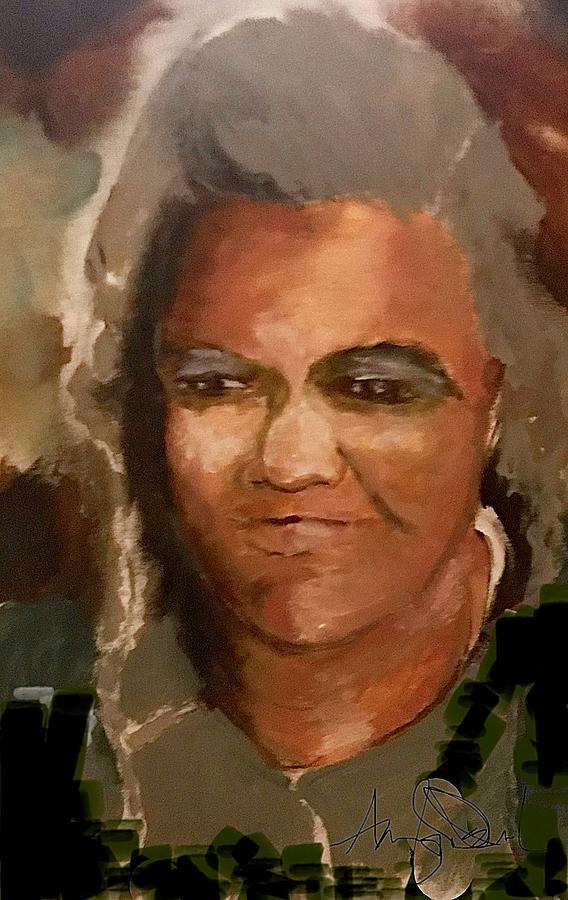 Grandma  Mixed Media by Angie ONeal