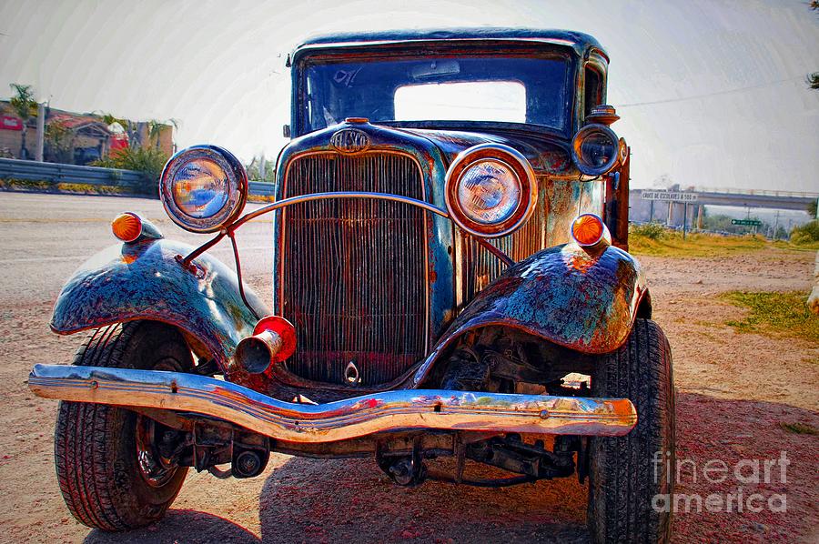 Grandpas Car #1 Photograph by John Kolenberg