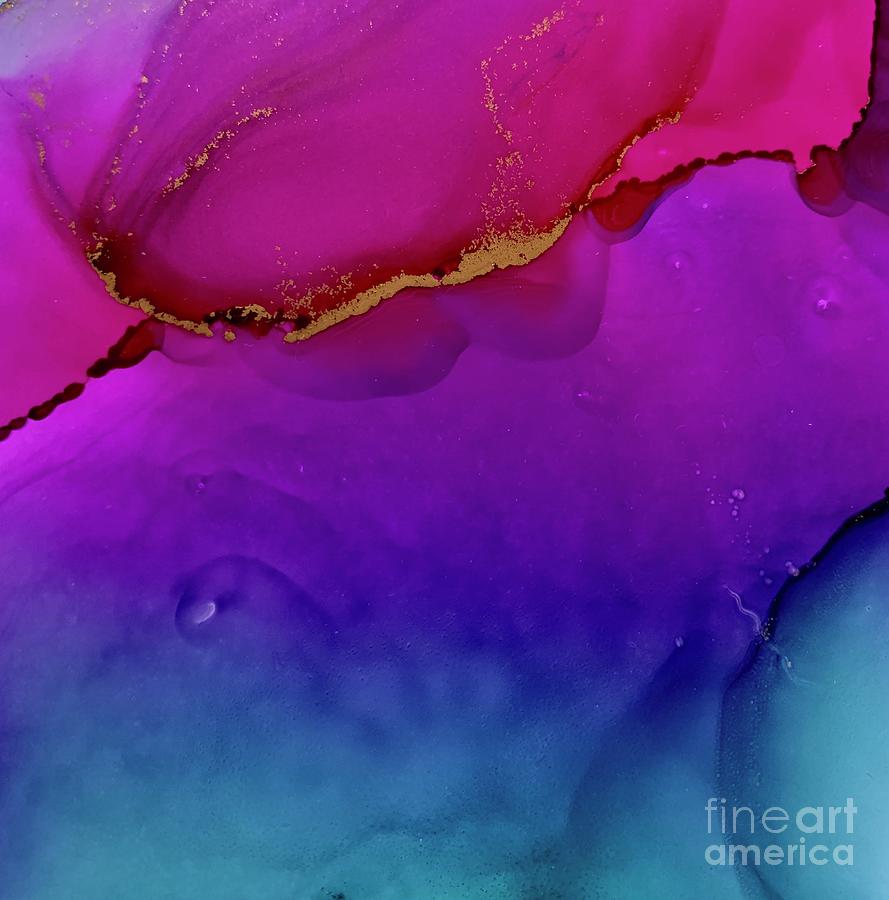 Abstract Painting - Gratitude  #1 by Allison Prettyman