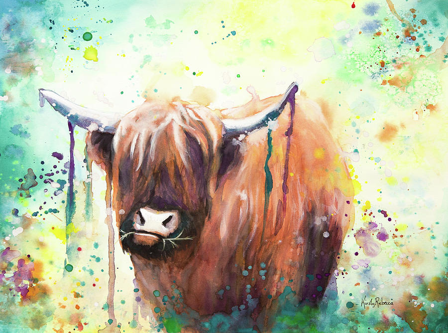 Grazing Painting by Kirsty Rebecca