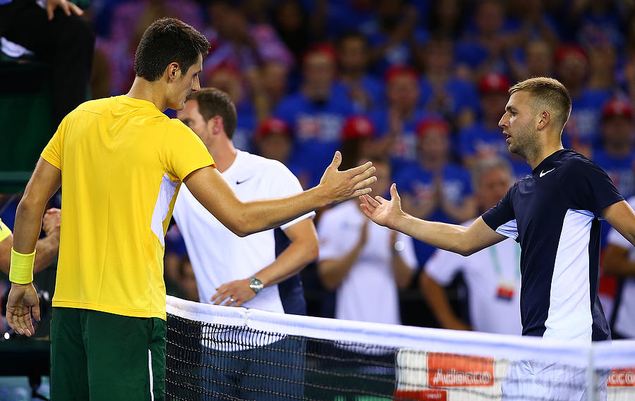 Great Britain v Australia Davis Cup Semi Final 2015 - Day 1 #1 Photograph by Jordan Mansfield