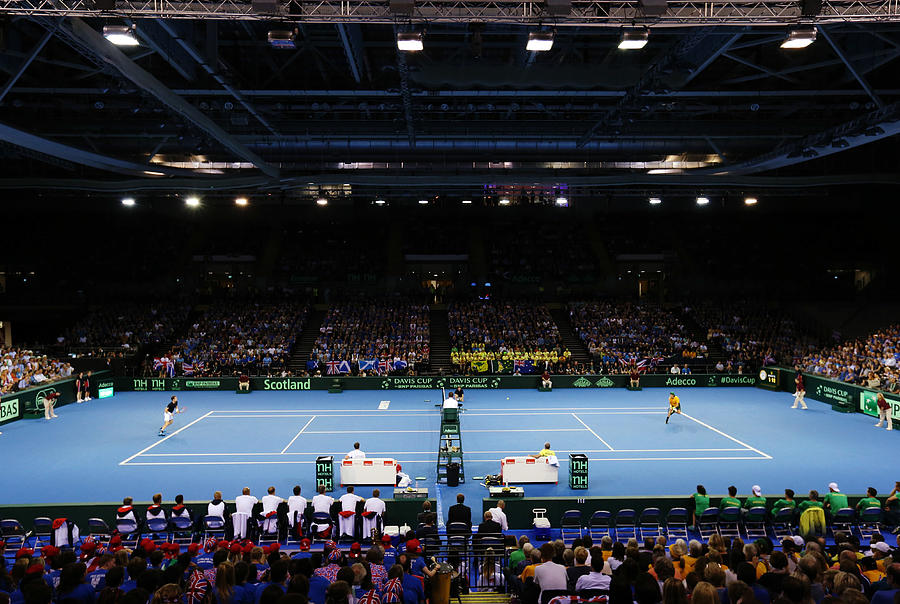Great Britain v Australia Davis Cup Semi Final 2015 - Day 1 #1 Photograph by Mark Runnacles