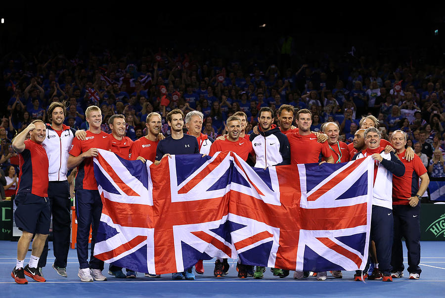 Great Britain v Australia Davis Cup Semi Final 2015 - Day 3 #1 Photograph by Mark Runnacles