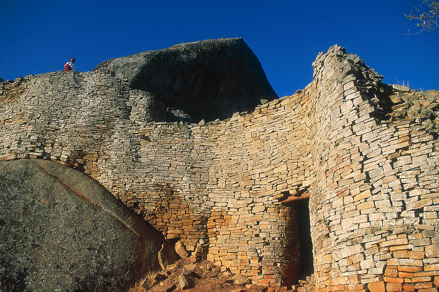 Great Zimbabwe ruins, Masvingo area, Zimbabwe Photograph by Robin Smith Great Zimbabwe ruins, Masvingo area, Zimbabwe Photograph by Robin Smith