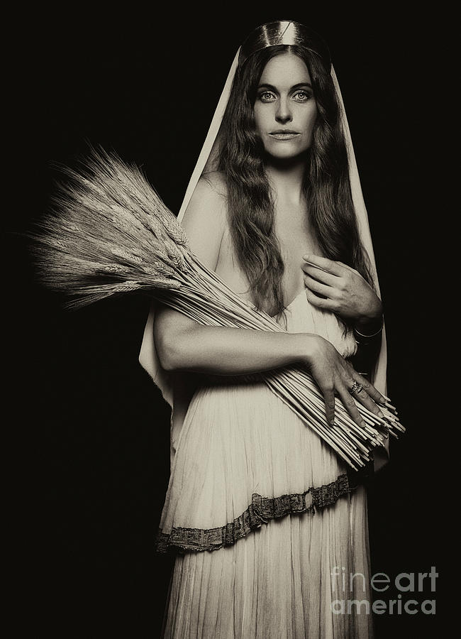 Greek Goddess Demeter Photograph By Cristian Baitg Schreiweis Pixels