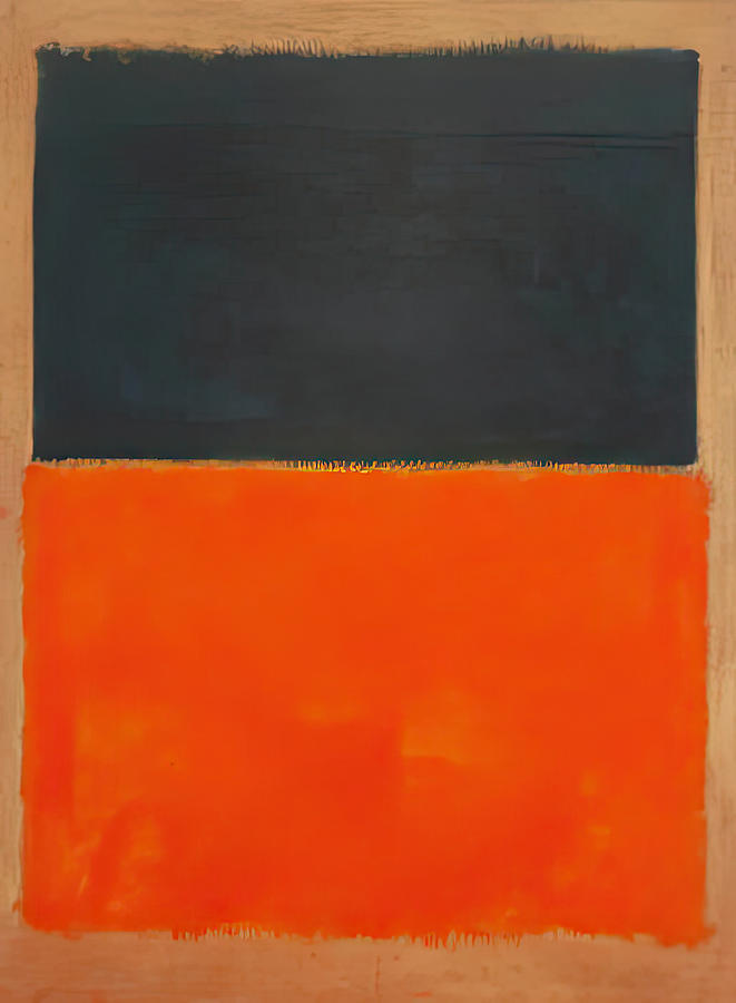 Green and Tangerine on Red #1 Painting by Mark Rothko - Fine Art America