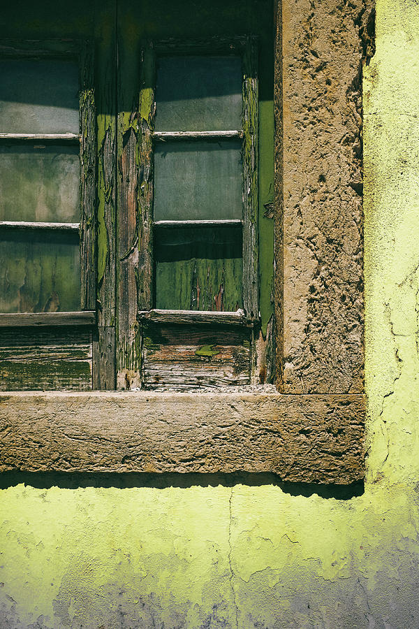 Green Window #1 Photograph by Carlos Caetano