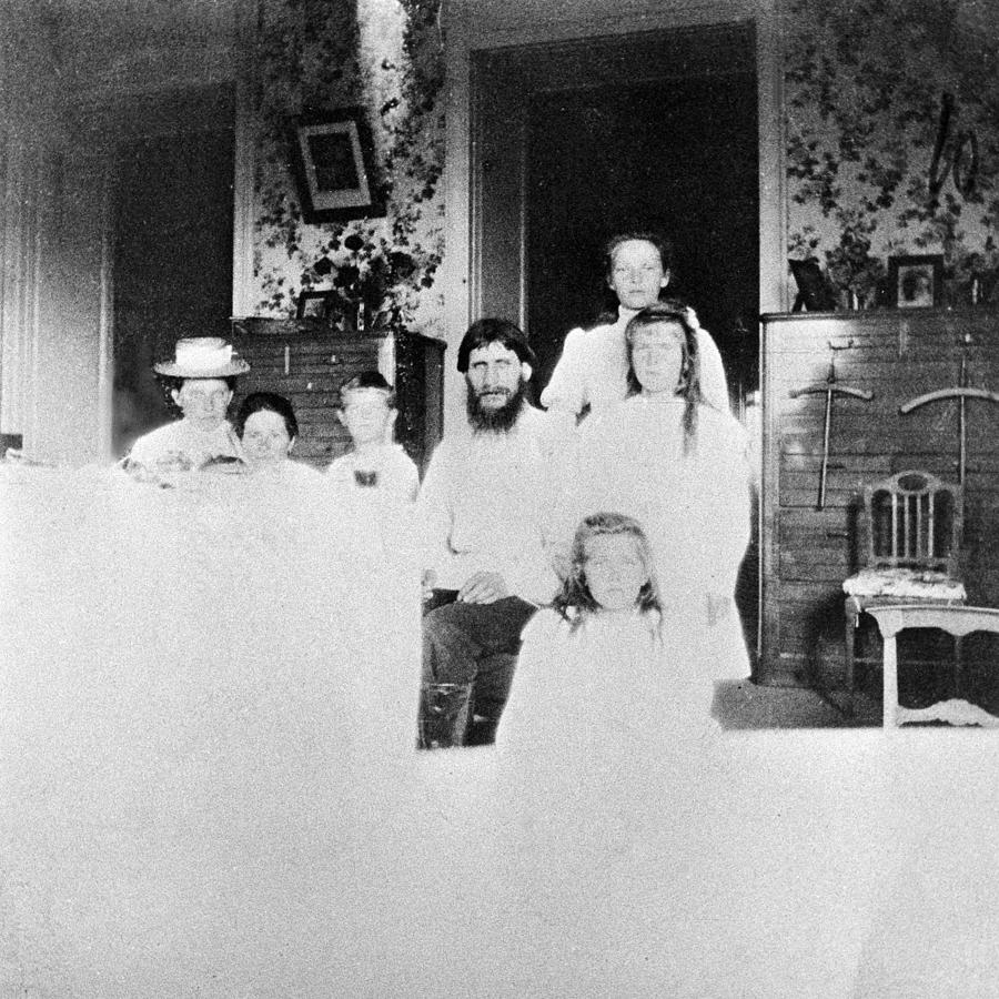Grigori Rasputin and the Romanov family #1 Photograph by Laski Diffusion