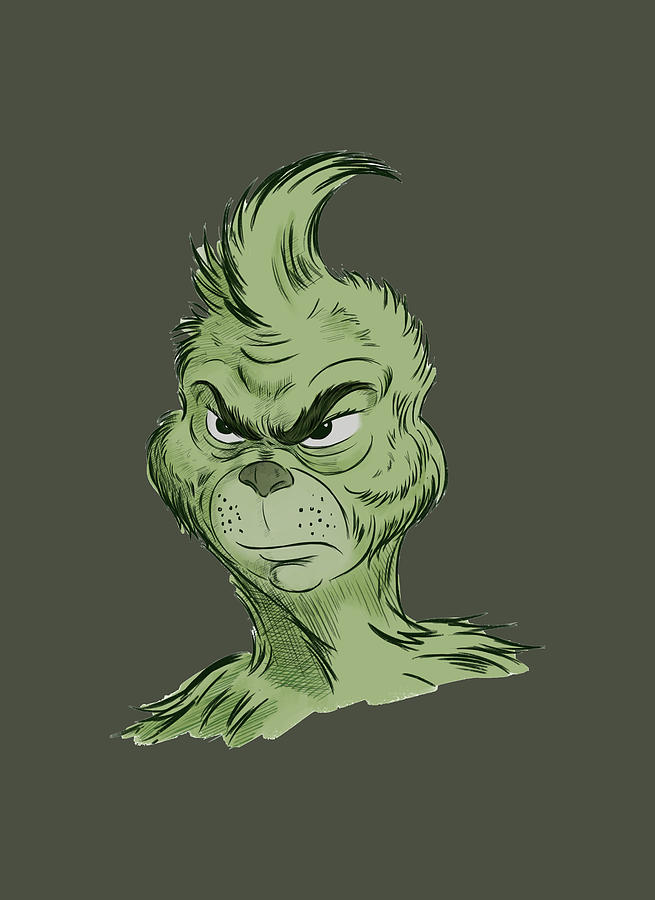 Grinch Digital Art by Jeffrey Winston - Pixels