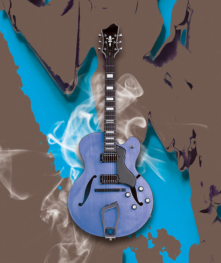 Guitar Dreams #1 Mixed Media by Marvin Blaine