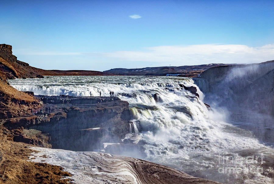 Gullfoss Waterfall, Iceland #1 Photograph by Colin and Linda McKie
