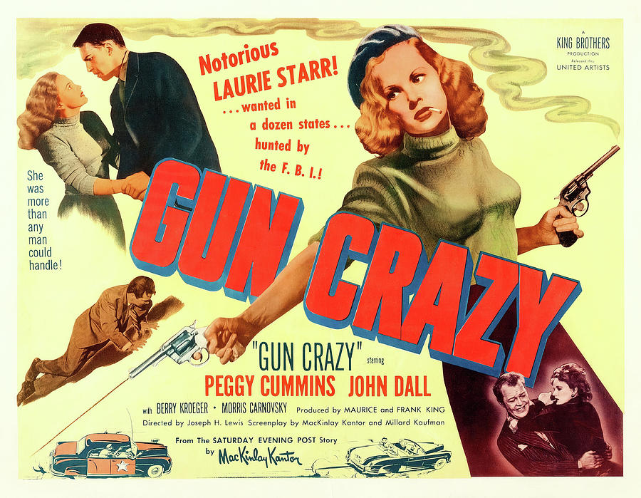 GUN CRAZY -1950-, directed by JOSEPH H. LEWIS. #1 Photograph by Album GUN CRAZY -1950-, directed by JOSEPH H. LEWIS. #1 Photograph by Album