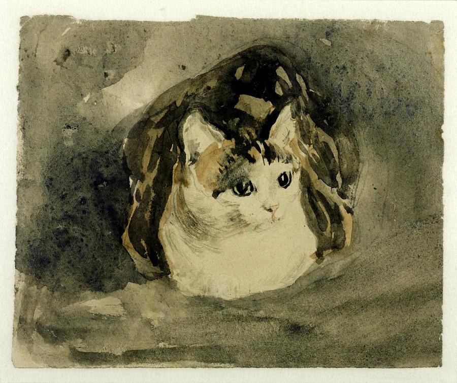 Gwen John Cat Painting