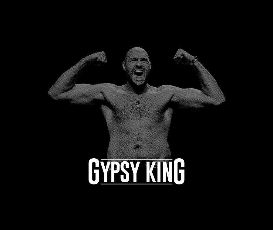 Tyson Fury Digital Art - Gypsy King #1 by Gali Awalan