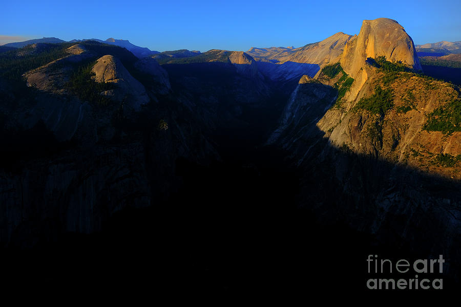 Half Dome Peak Yosemite National Park #1 Photograph by Lane Erickson