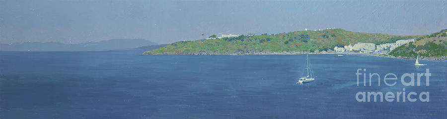 Halicarnassus Harbor Painting