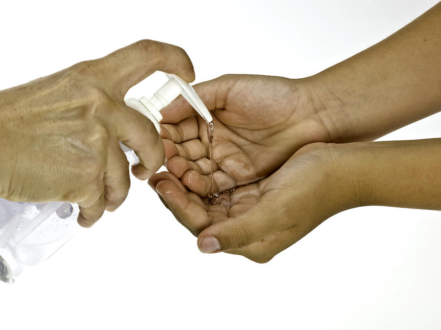 Hand sanitizer #1 Photograph by Juanmonino