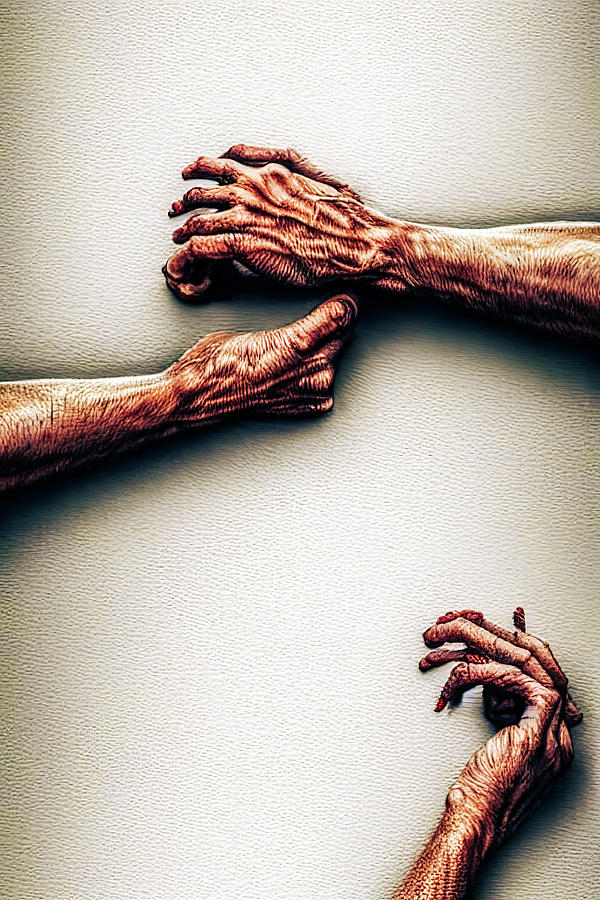 Hands 23 Digital Art by David Ridley Fine Art America