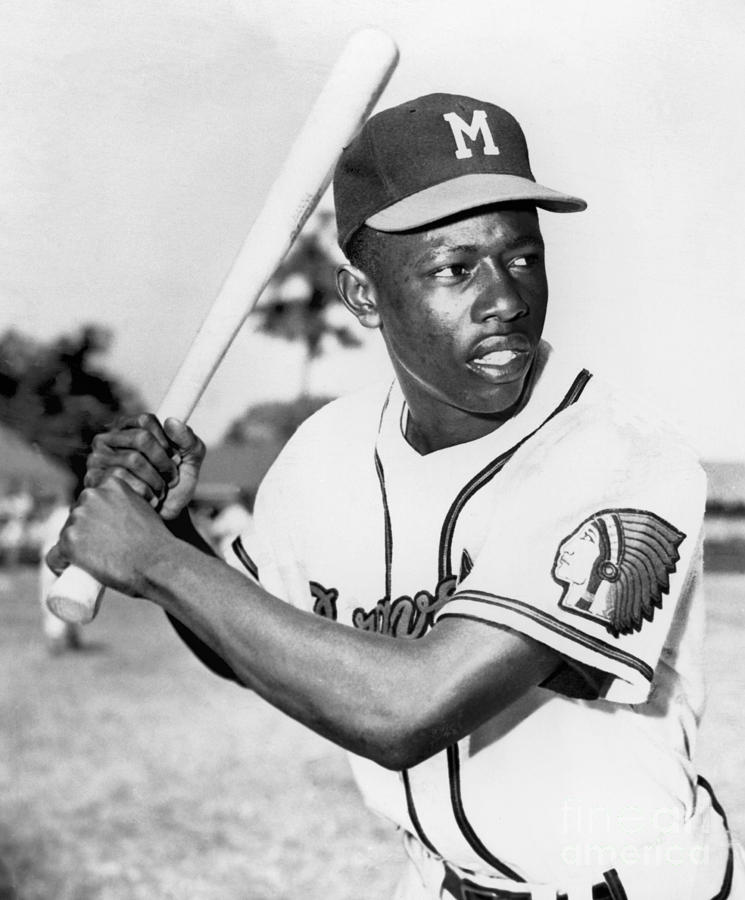 Hank Aaron #1 Photograph by National Baseball Hall Of Fame Library