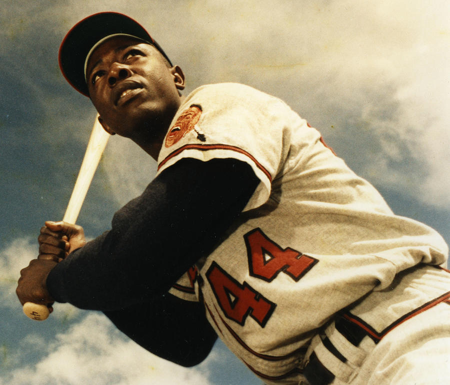 Hank Aaron #1 Photograph by Transcendental Graphics