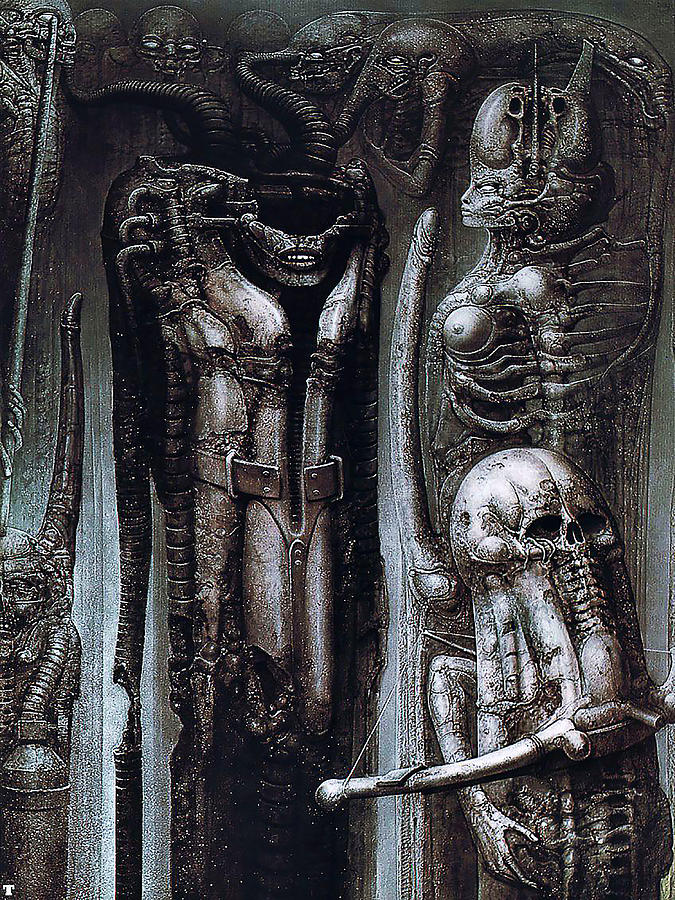 Hans Ruedi Giger Painting by Emma Ava - Fine Art America