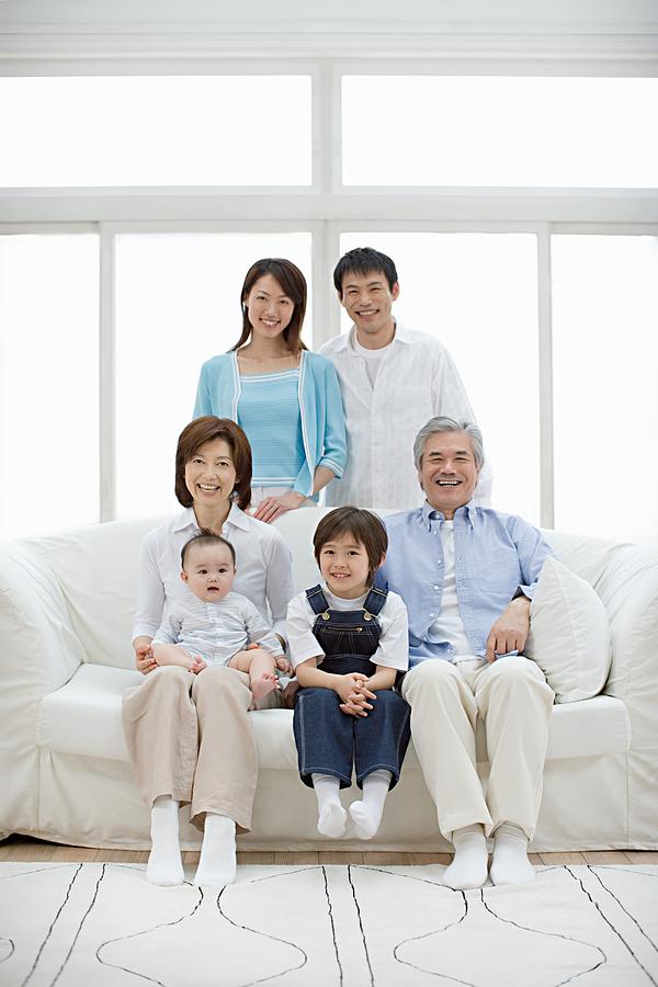 Happy family #1 Photograph by Image Source