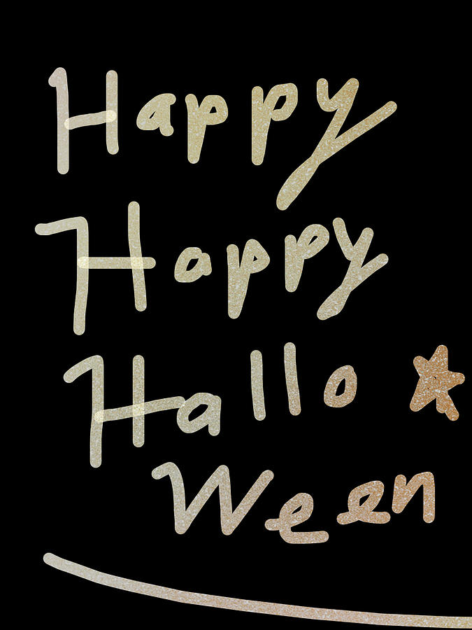 Happy Halloween #1 Digital Art by Ashley Rice