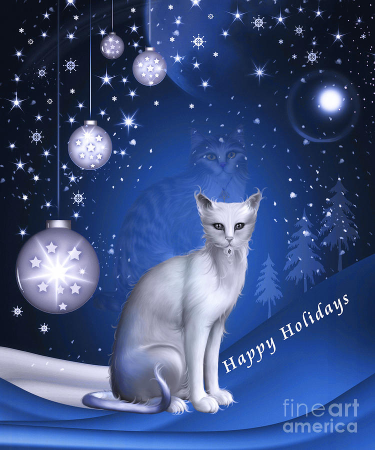 Happy Holidays #1 Digital Art by Elaine Manley