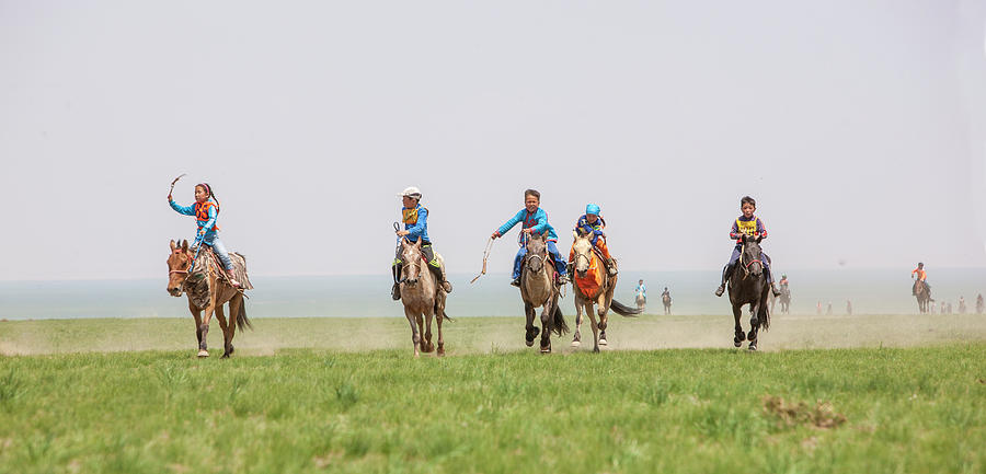Happy Naadam #1 Photograph by Bat-Erdene Baasansuren